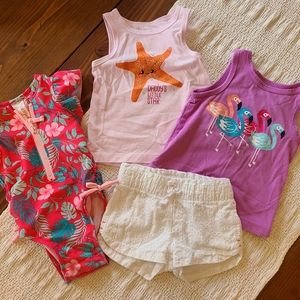 Cat & Jack Summer Set Toddler 12 month